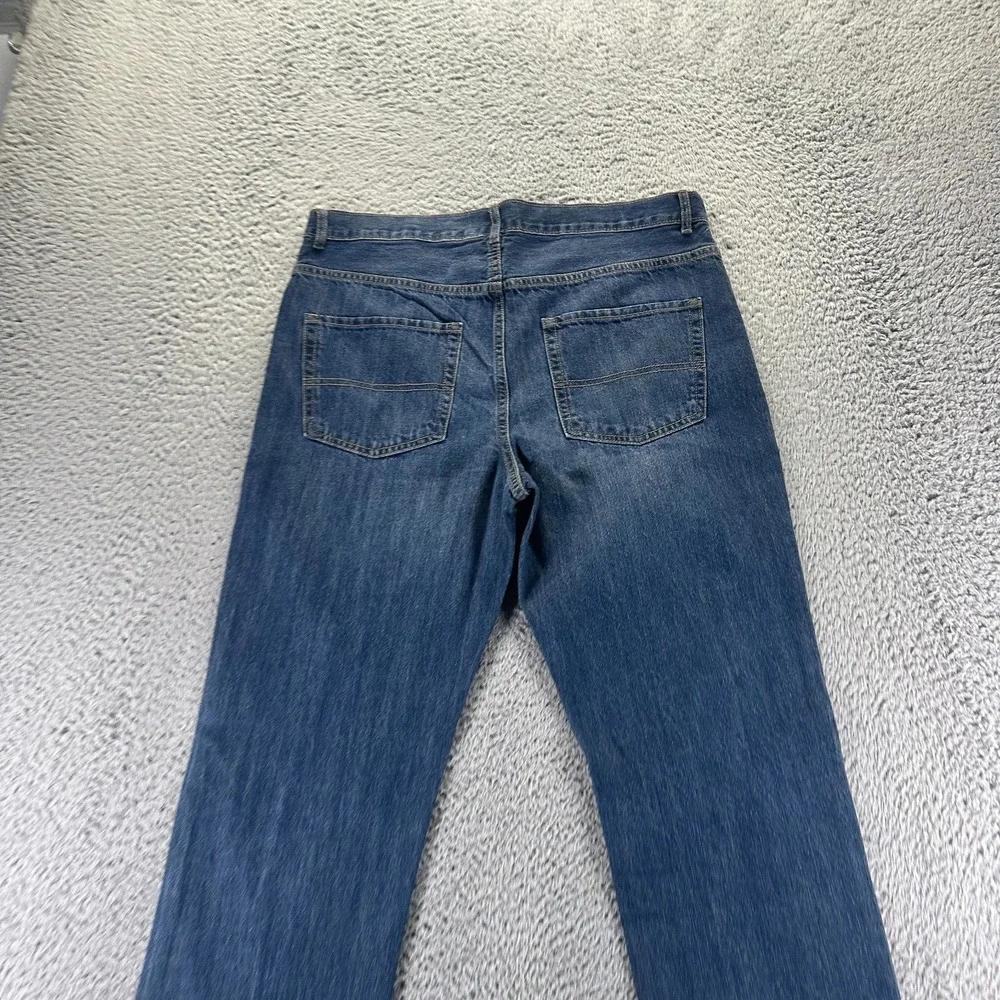 The Children's Place Jeans Boys 20H Blue Cotton Denim Straight Leg Faded Travel